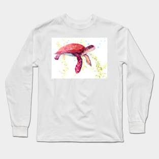 Babe Sea Turtle Long Sleeve T-Shirt